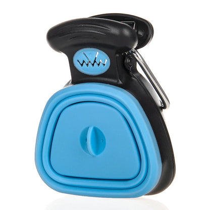 PawPort™ Foldable Pet Pooper Scooper – Clean & Go with Decomposable Bags
